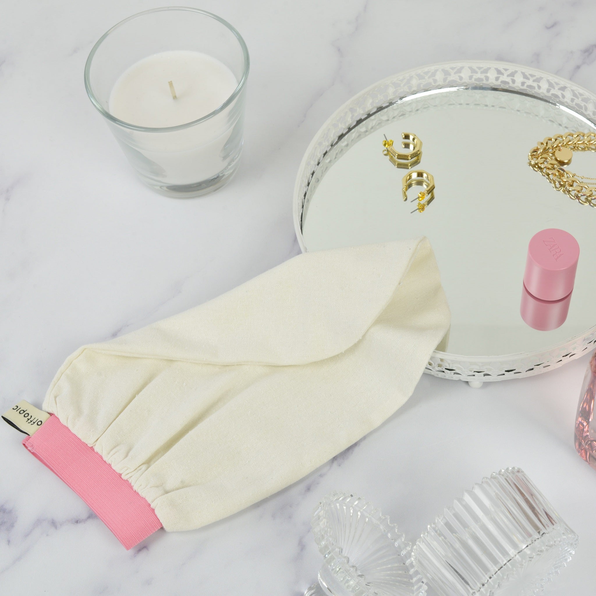 guanto esfoliante peeling gommage