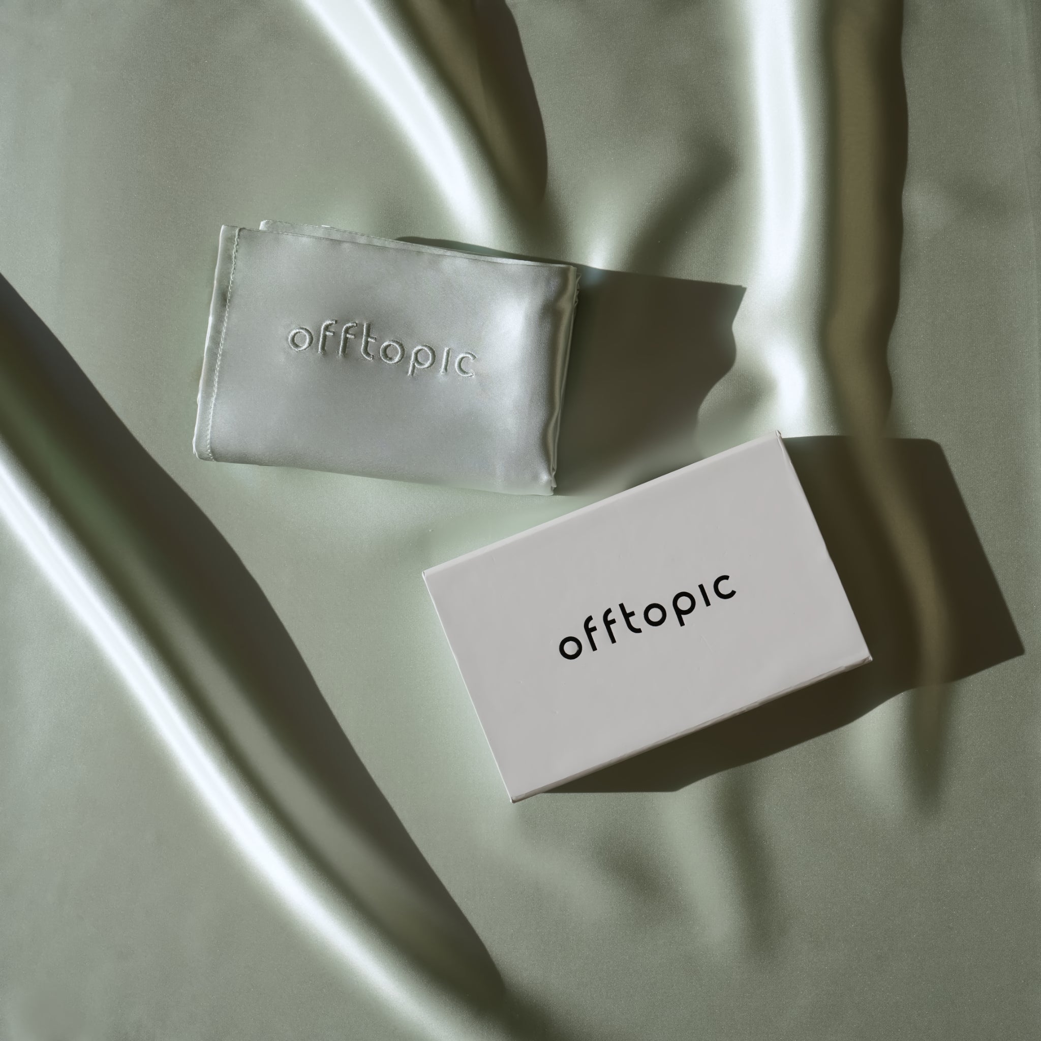 Federa 100% Seta Anticrespo | Verde Menta