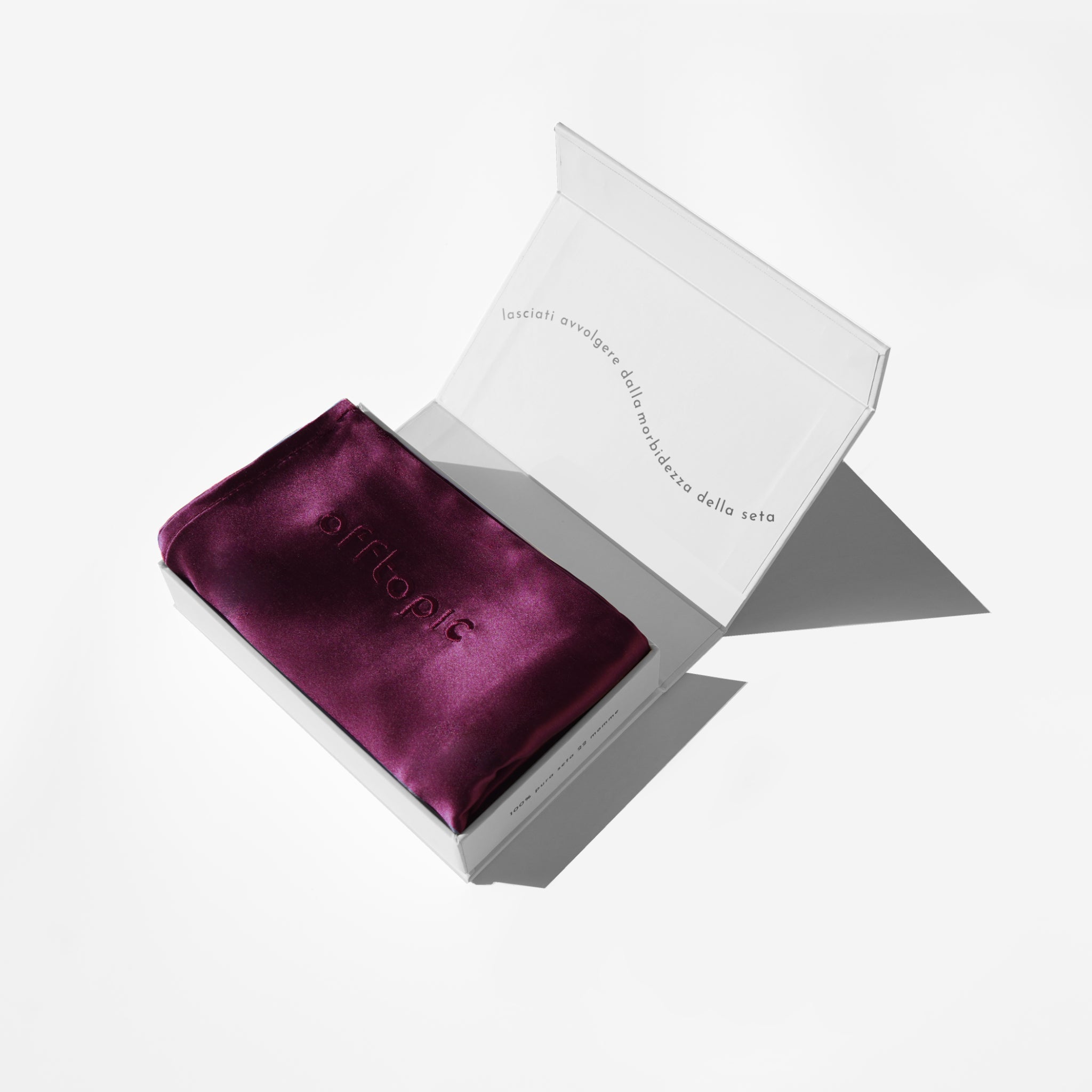 Federa 100% Seta Anticrespo | Violet