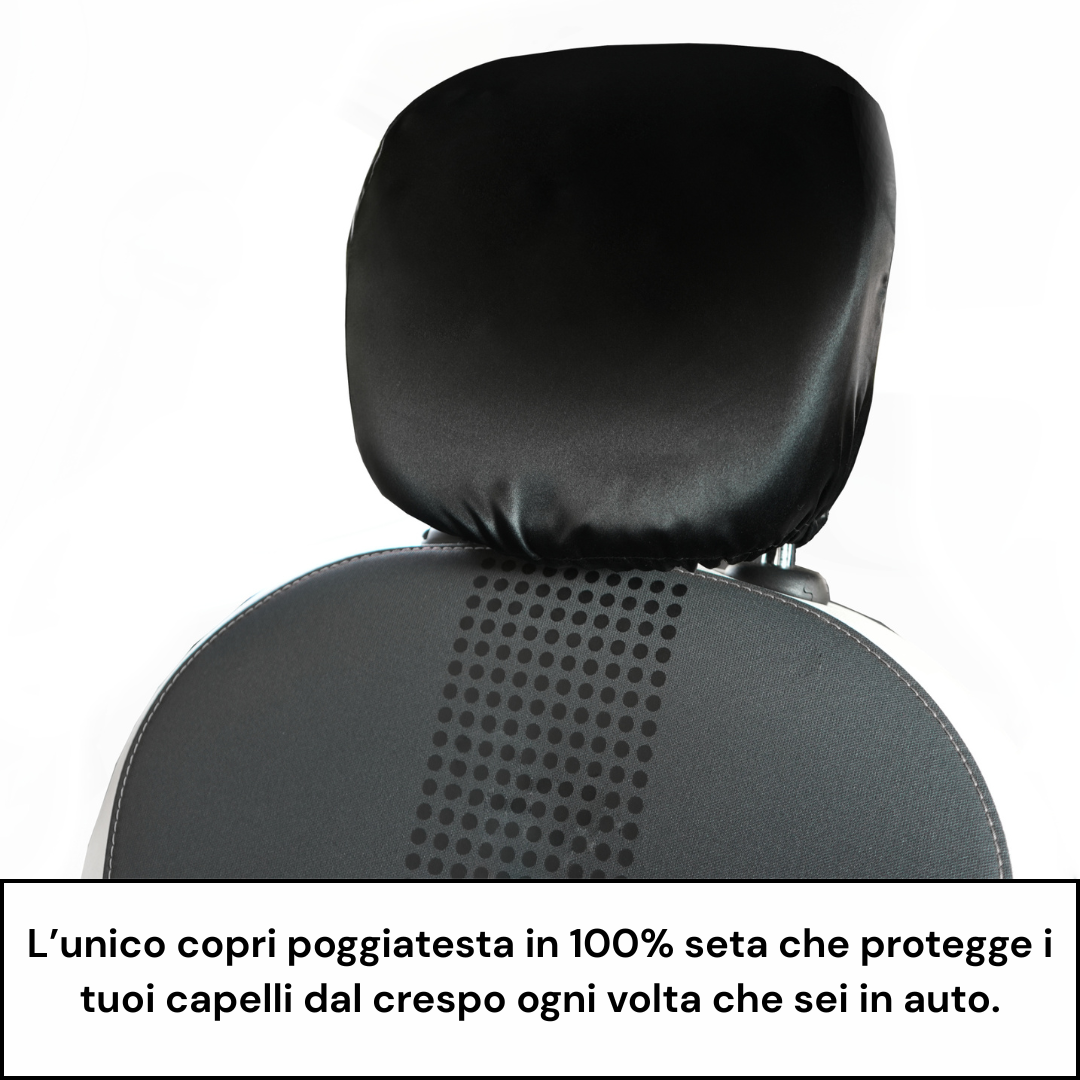Copri Poggiatesta Auto in Seta