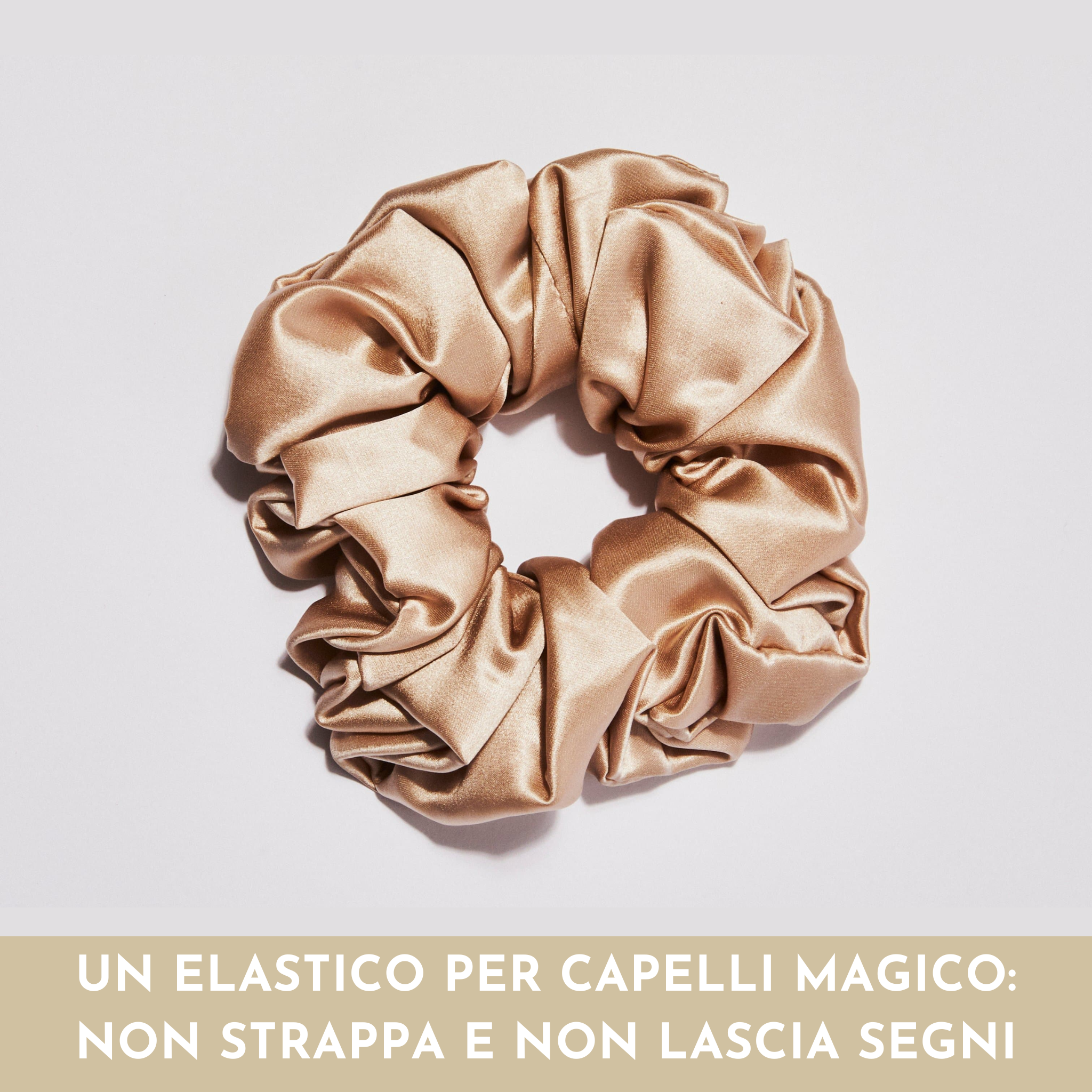 Elastico Capelli 100% Seta | Caramel