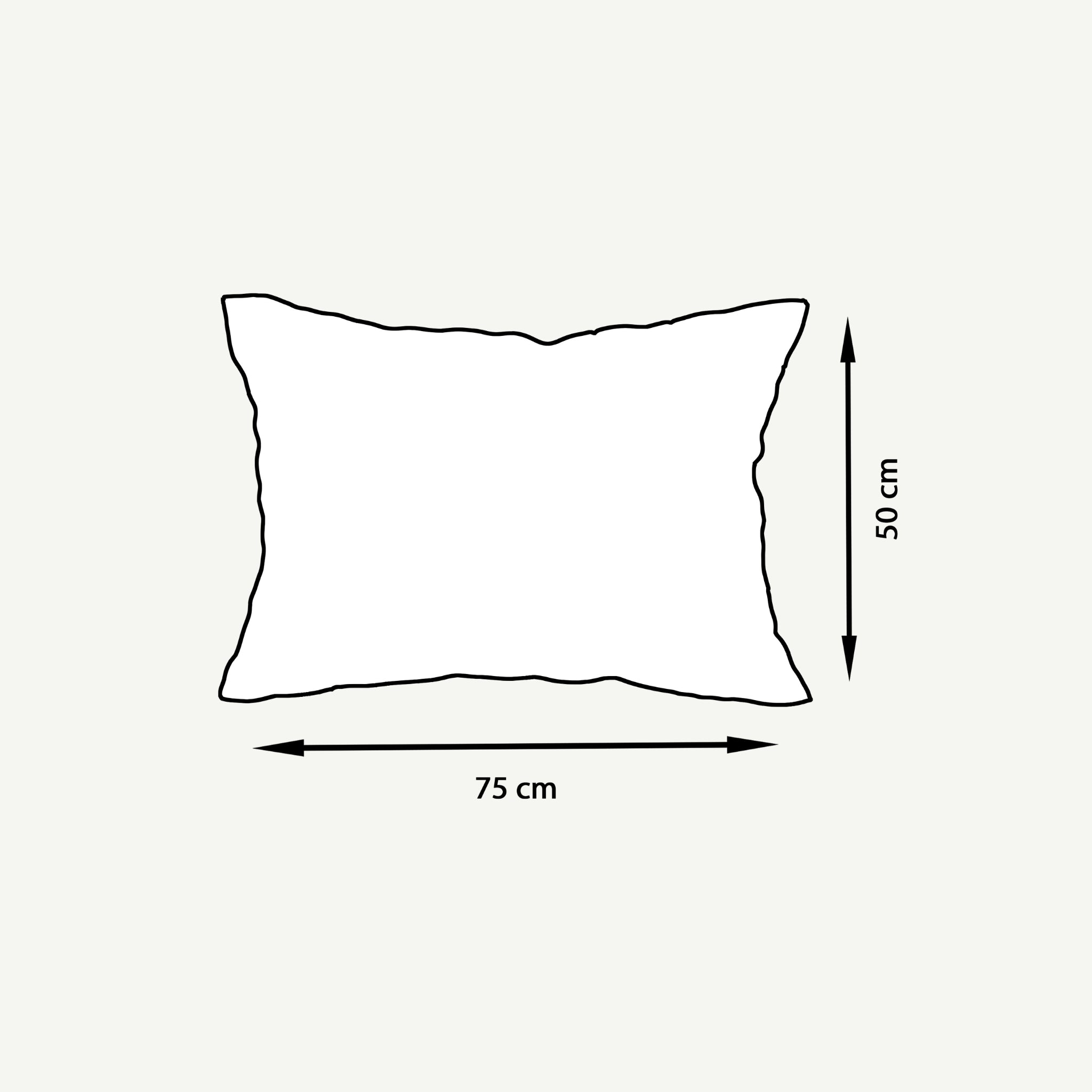 dimensione standard federa di seta