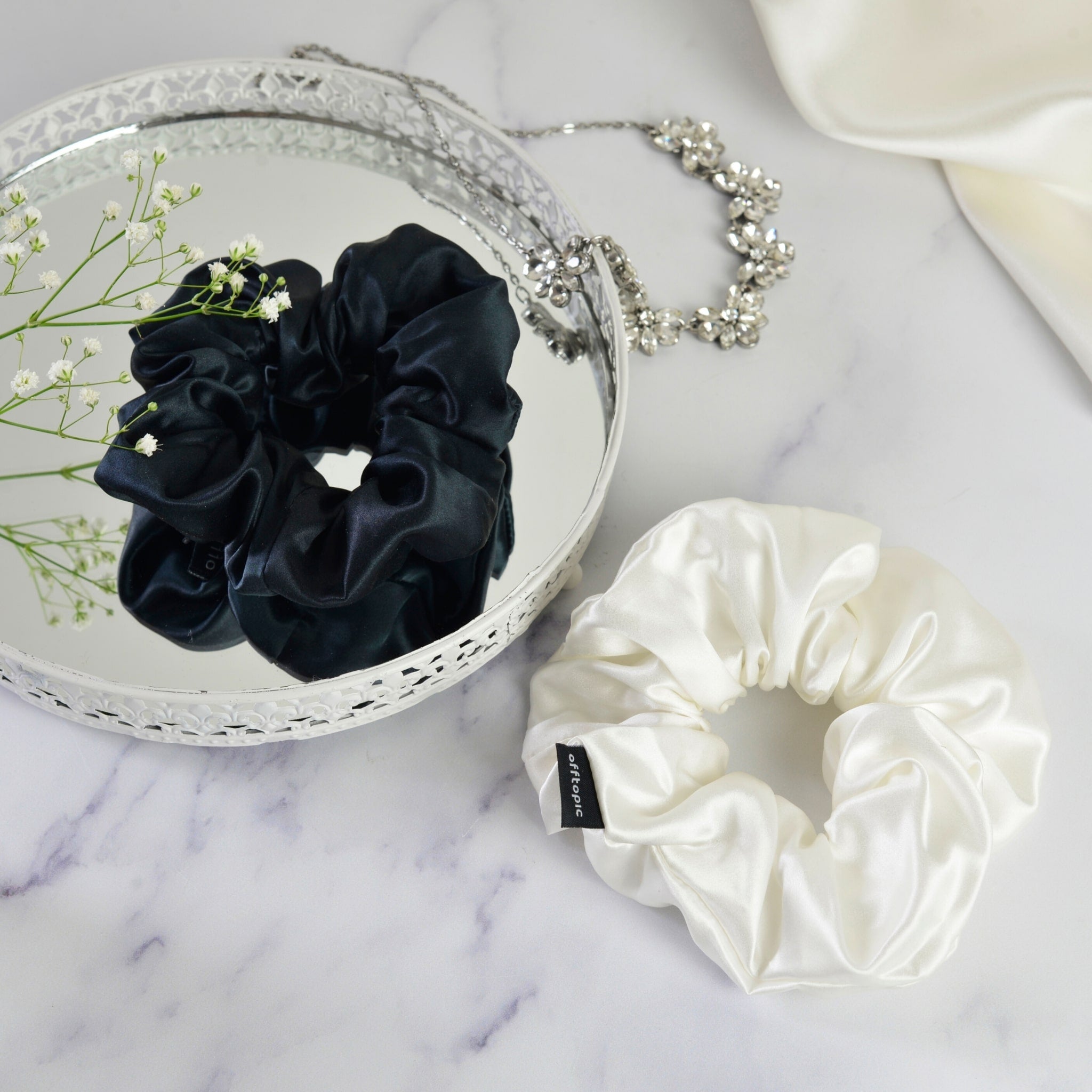 DUE ELASTICI 100% SETA 🎁