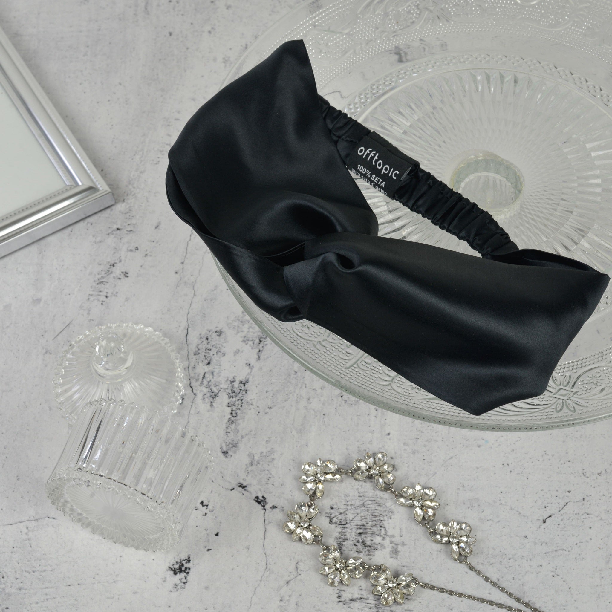 fascia per capelli donna trucco skincare