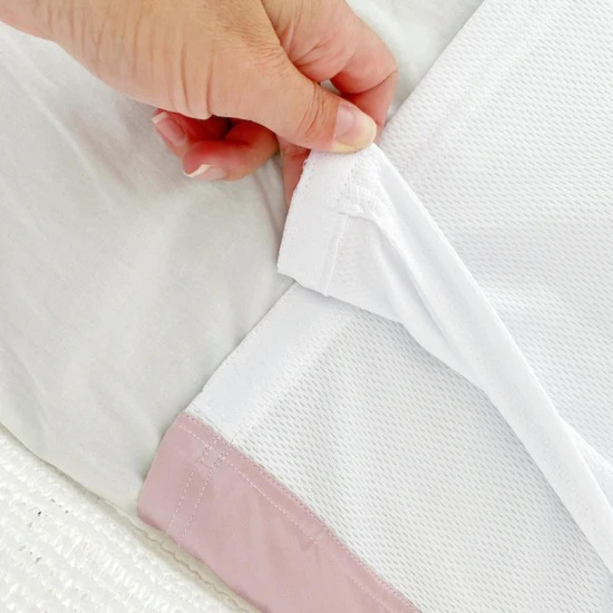 Lenzuolo lettino neonato | Rosa