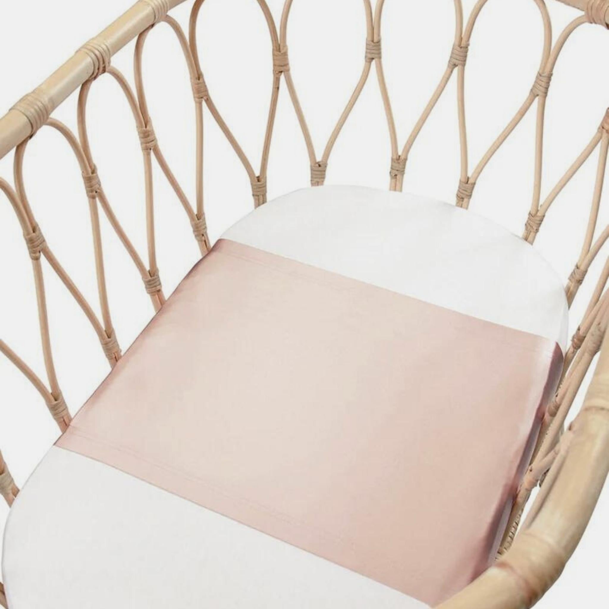 Lenzuolo lettino neonato | Rosa