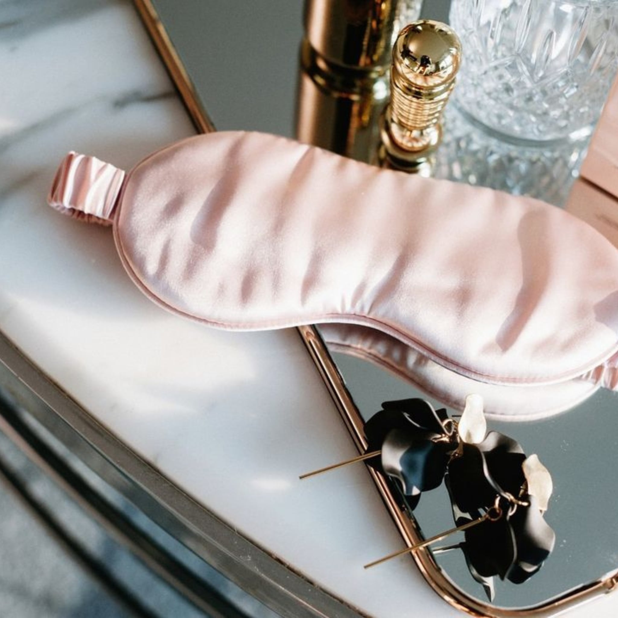 mascherina rosa luxury