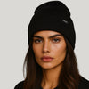 Cappello Invernale unisex interno 100% Seta Anticrespo | Nero