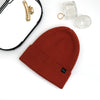 Cappello Invernale Unisex | Berretto con Interno 100% Seta Anticrespo | Orange