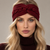 Fascia Invernale Lana Cashmere & 100% Seta | Burgundy
