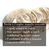 Sube la imagen al visor de la Galería, Cappello Invernale Unisex | Berretto con Interno 100% Seta Anticrespo | Crema