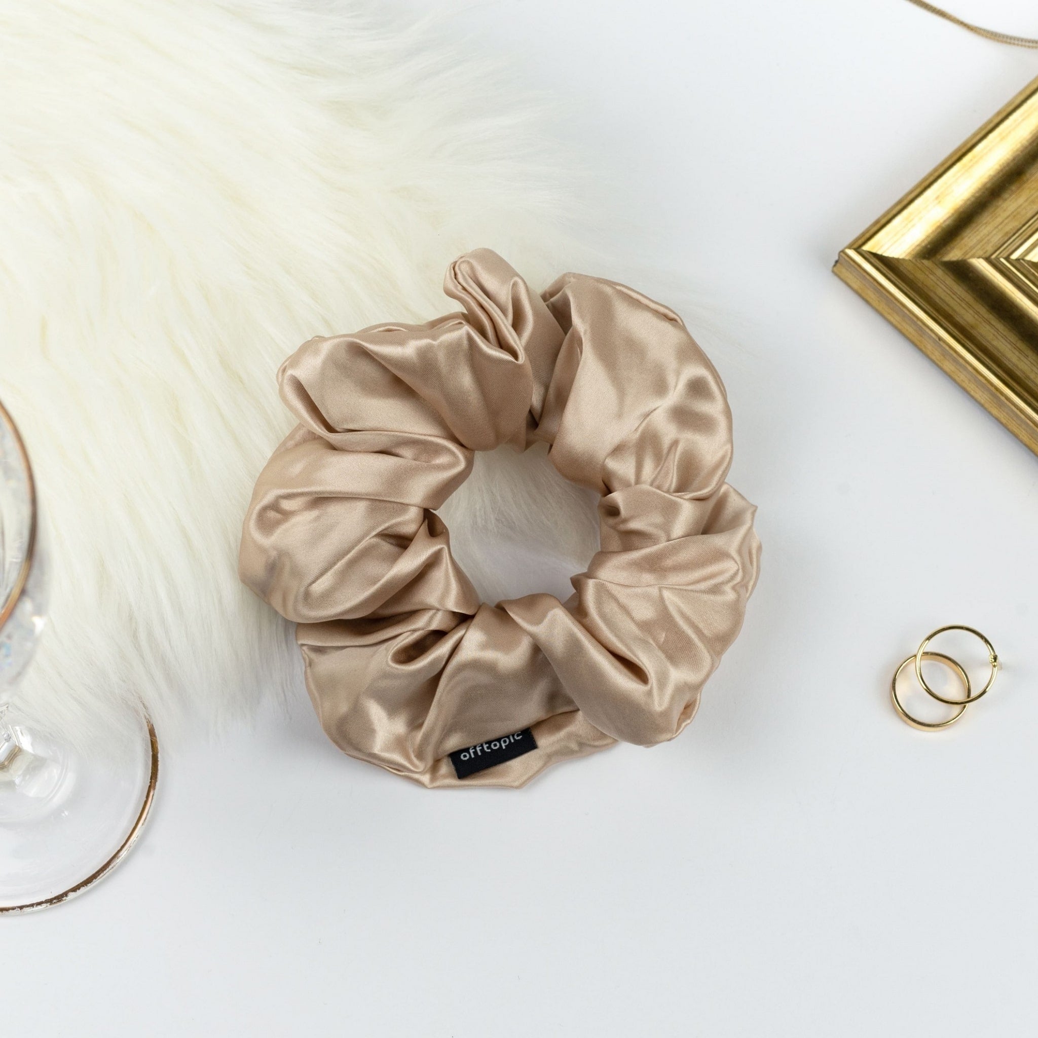 🎁 Scrunchie Big Caramel (100% off)