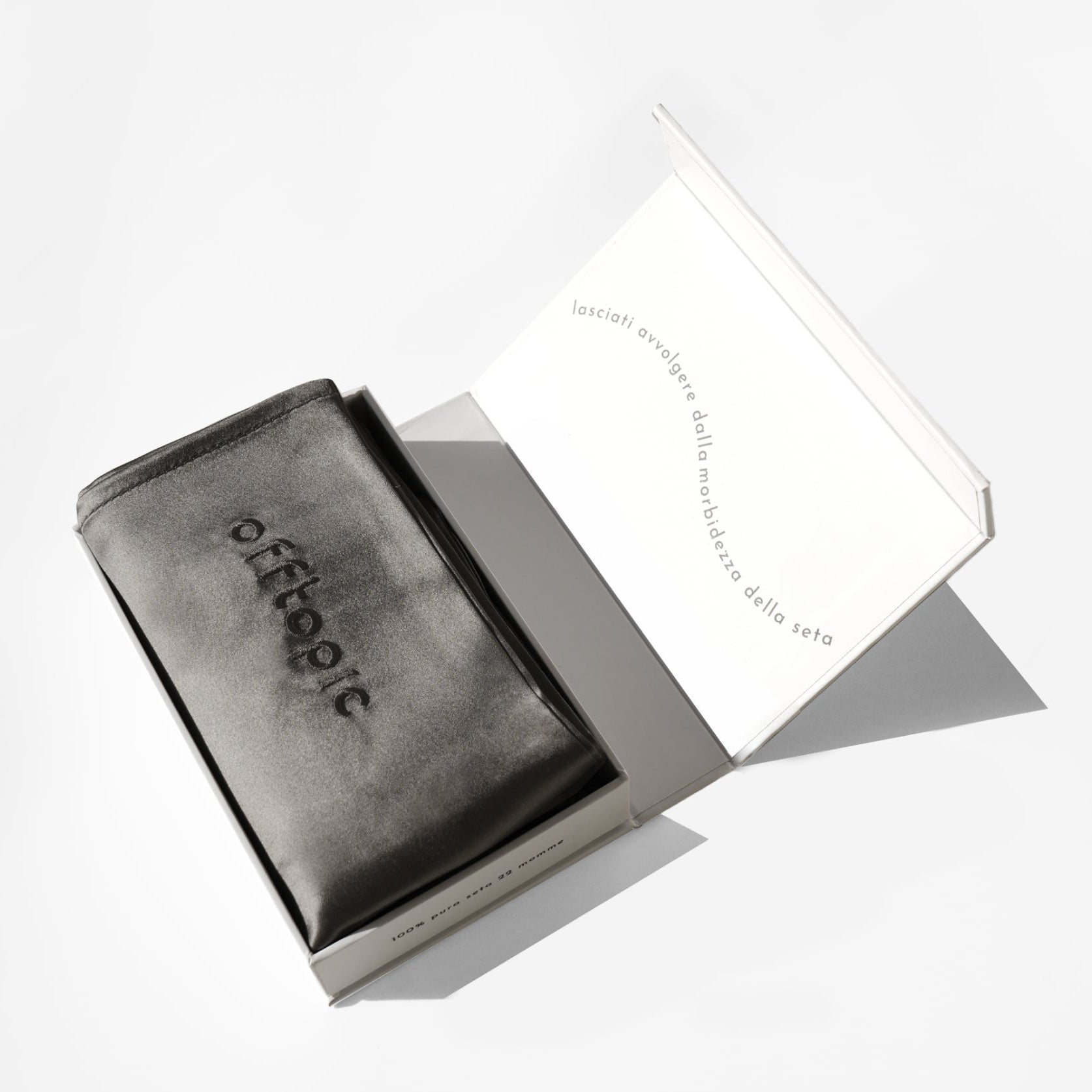 Federa 100% seta per capelli anti crespo 