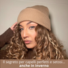Cappello Invernale unisex 100% Seta | Camel