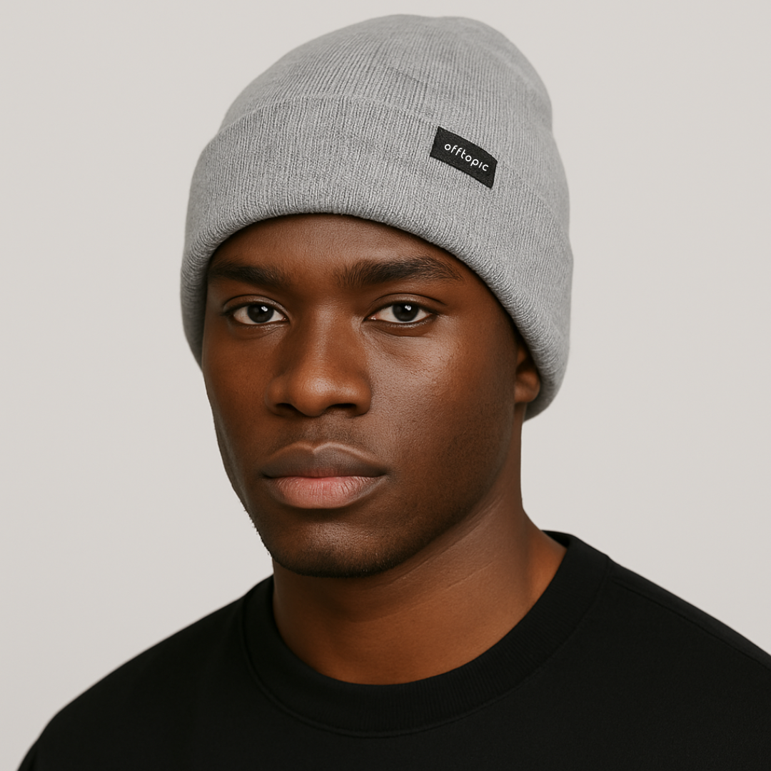 Cappello Invernale unisex interno 100% Seta Anticrespo | Grigio