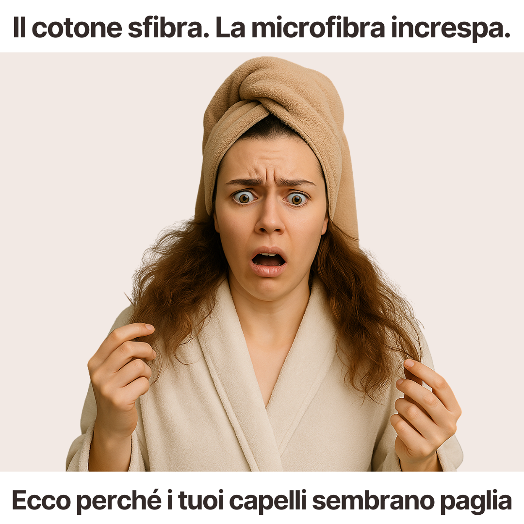 Asciugacapelli in Seta Anticrespo