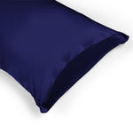 Funda de almohada de pura seda 50x75 | azul marino