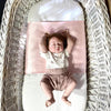 Sube la imagen al visor de la Galería, Lenzuolo lettino neonato | Rosa