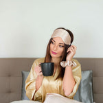 mascherina per la notte copri occhi di lusso